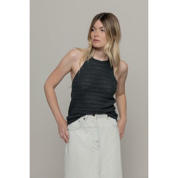 Rifò - Circular Fashion Made in Italy Nilla, Stricktop aus recycelter Baumwolle