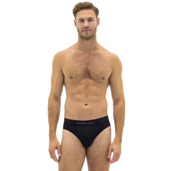 Burnell & Son Herren Slips 5er Pack aus Baumwolle - Unterhosen weich & elastisch