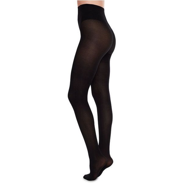 Swedish Stockings Strumpfhose Nina Fischgrät Schwarz