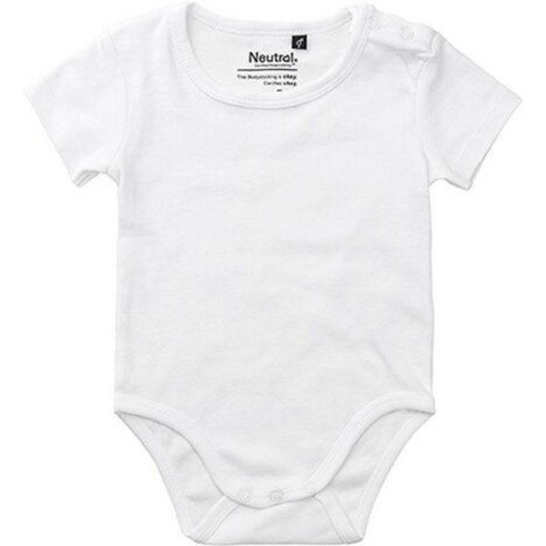 Neutral® Baby Wickelbody Strampler Kurzarm