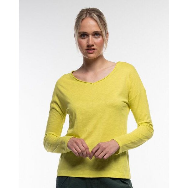Alma & Lovis Legeres Longsleeve aus leichter Bio-Baumwolle / EcoVero | Flamé Loose