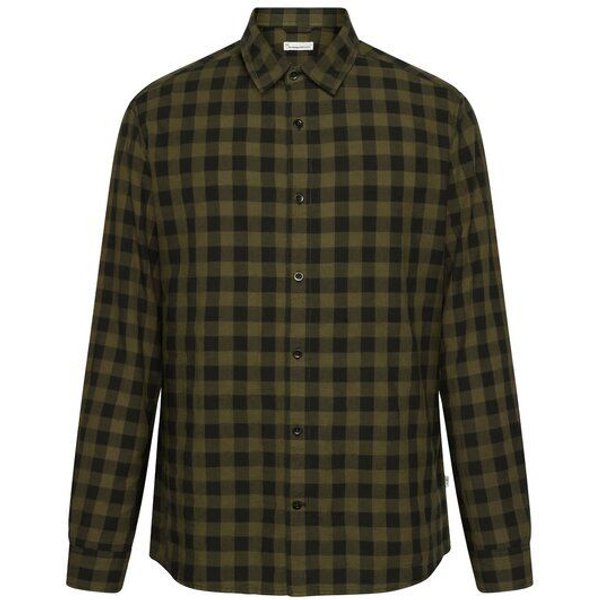 KnowledgeCotton Apparel Regular checked Hemd aus Bio-Baumwolle - GOTS/Vegan