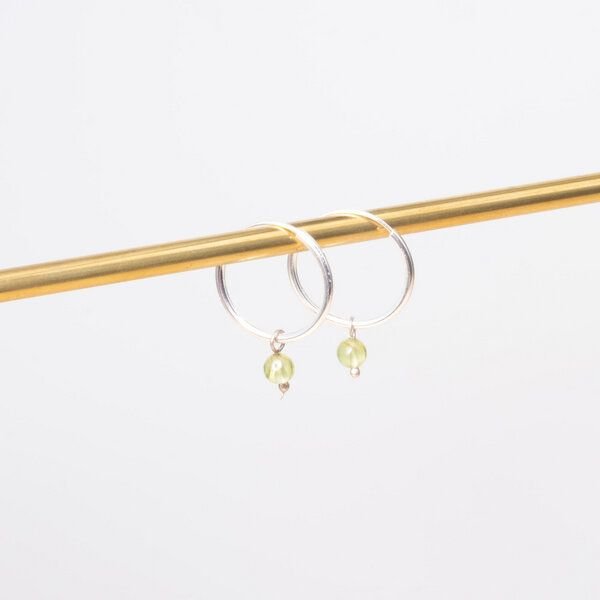 fejn jewelry Creole 'gemstone hoop'
