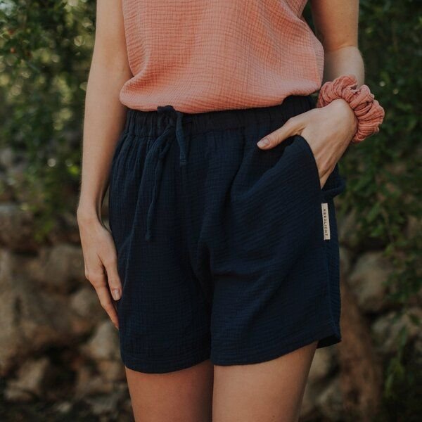 NORDLICHT Musselin Shorts aus 100% Bio-Baumwolle LEJA