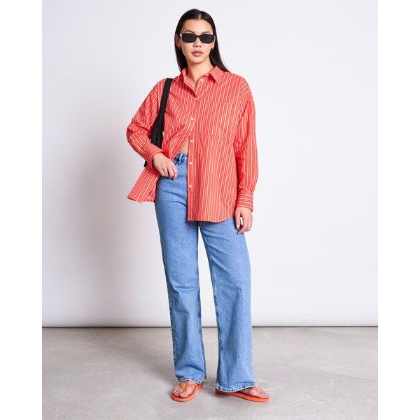 JAN N JUNE Oversized Baumwoll Bluse MAMRO GOTS