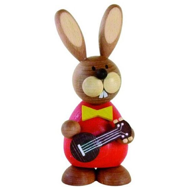 Ullrich Neuhausen Osterhase stehend mit Gitarre