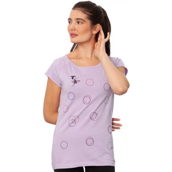 FellHerz Damen T-Shirt Sporty Girl schwarz aus 100% Biobaumwolle