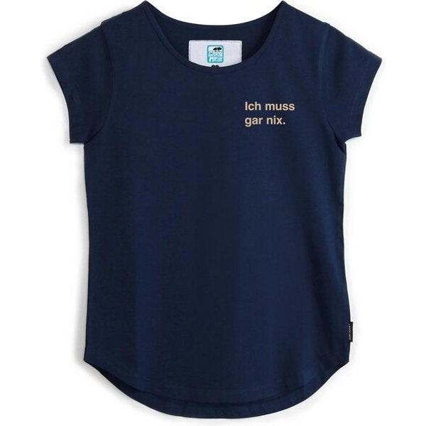 GARY MASH Shirt Asheville Ich muss gar nix. aus Bio-Baumwolle