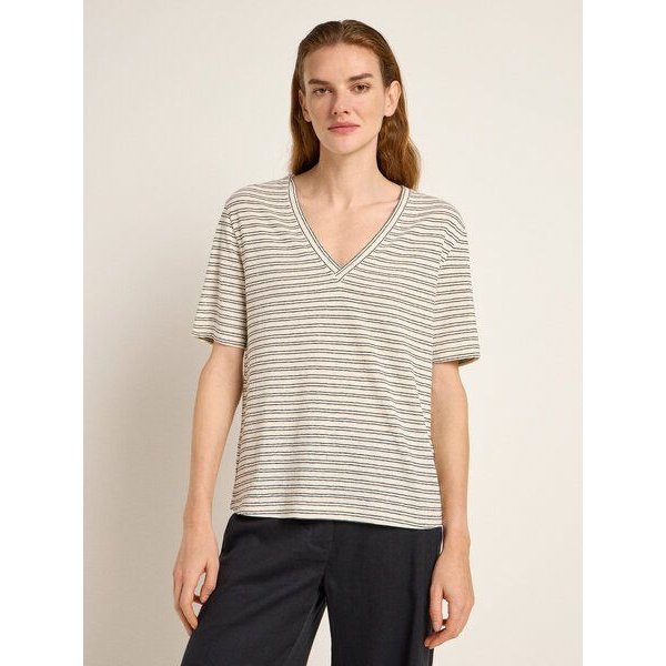 LANIUS Streifenshirt (OCS) aus Hanf und Bio-Baumwolle