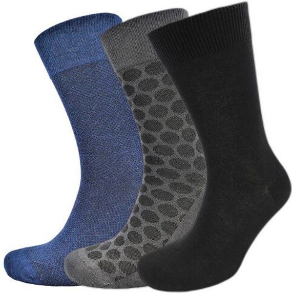 BLS Organic 3er Pack GOTS zertifiziert 98 % Bio-Baumwolle Herrensocken