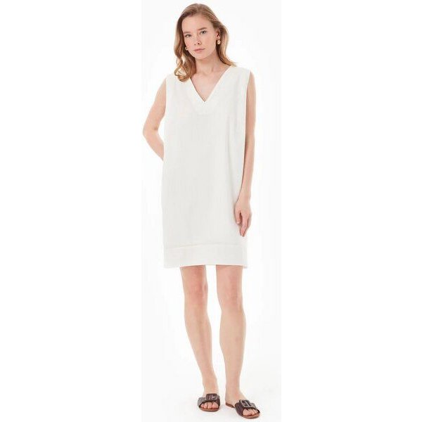 ORGANICATION Kleid aus Bio-Baumwolle und Leinen