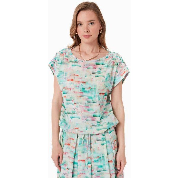 ORGANICATION Bluse aus Bio-Baumwoll-Crinkle Voile
