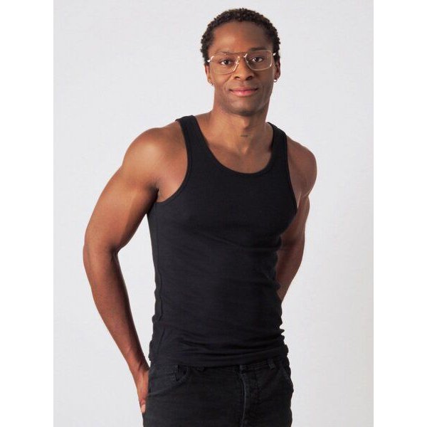 Honest Basics Herren Geripptes Tanktop aus Bio- und recycelter Baumwolle