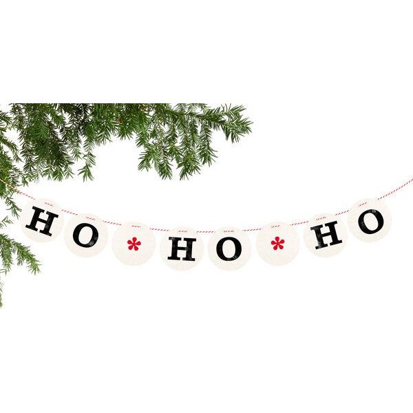 renna deluxe HO HO HO Girlande