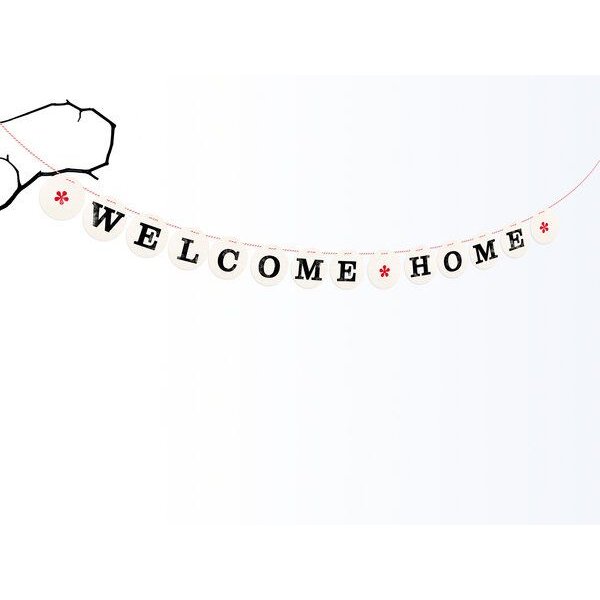 renna deluxe WELCOME HOME Girlande