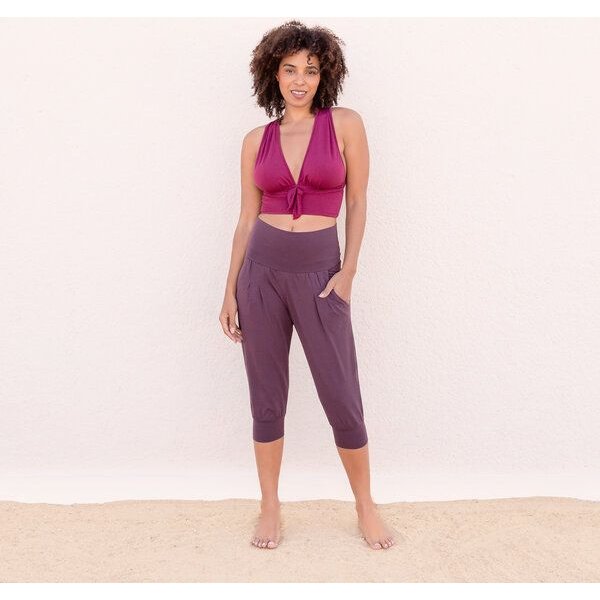 Jaya CELINE - Damen - Wrap Bra für Yoga aus Biobaumwolle