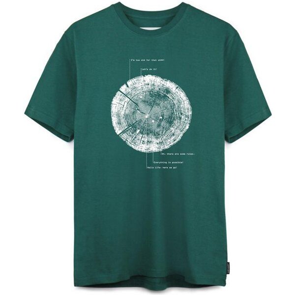 GARY MASH T-Shirt Liferings aus Biobaumwolle