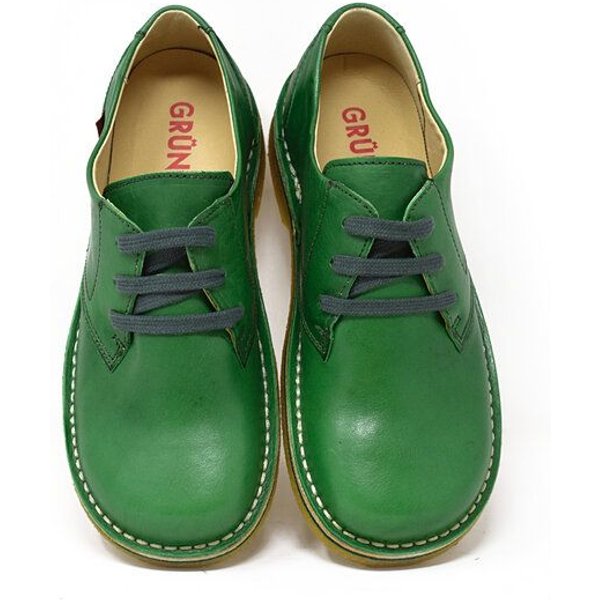 Grünbein Shoes Halbschuh Ella II Naturform lose Einlage grün