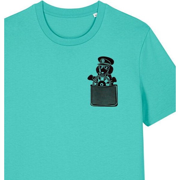 päfjes Dackel / Dackelkapitän Fair Wear Unisex BioT-Shirt