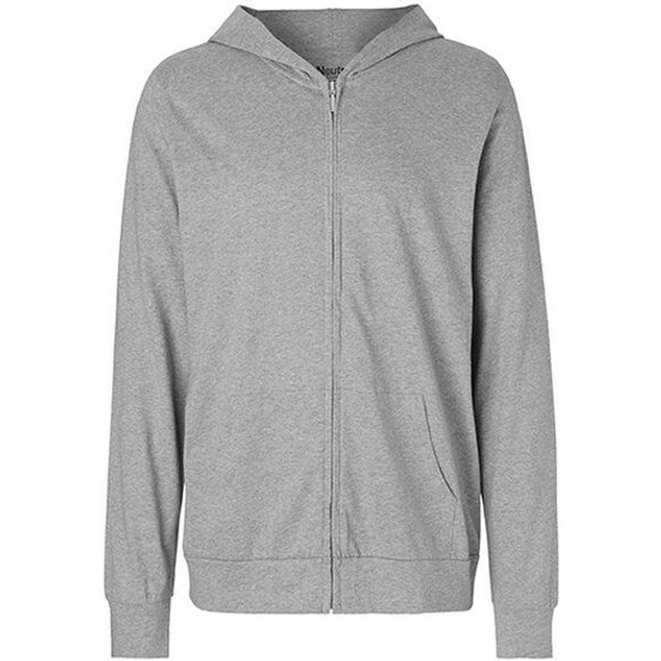 Neutral® Unisex Jersey (T-Shirt Stoff) College Hoodie Hoody Kapuzenpullover Sweatjacke