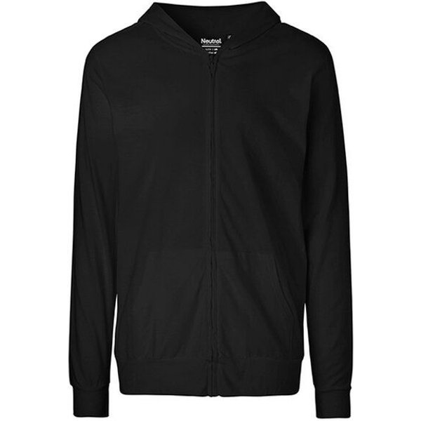 Neutral® Unisex Jersey (T-Shirt Stoff) College Hoodie Hoody Kapuzenpullover Sweatjacke