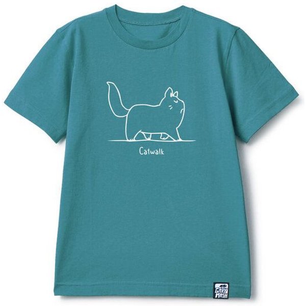 GARY MASH Kinder T-Shirt Catwalk aus Bio-Baumwolle