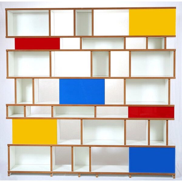 purista Regal move mit farbigen Glasscheiben