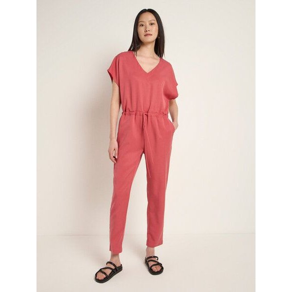 LANIUS Jumpsuit STRIPE aus TENCEL und Bio-Leinen
