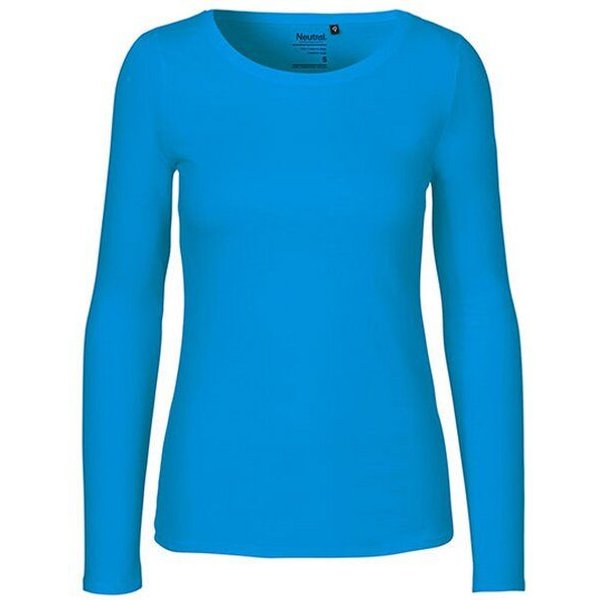 Neutral® Damen Langarm T-Shirt Bio Baumwolle Modern Fit Körpernah geschnitten