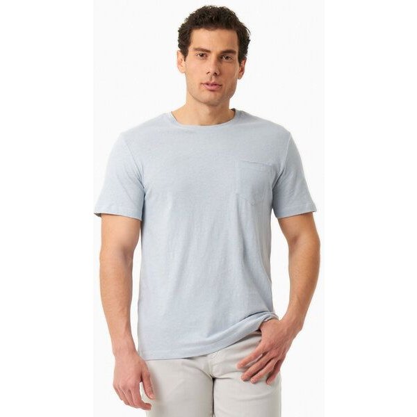 ORGANICATION T-Shirt aus Bio-Baumwolle und Leinen