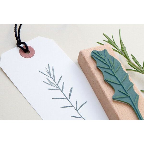 STUDIO KARAMELO STEMPEL ROSMARIN, KORNBLUME, FARN, verschiedene Motive