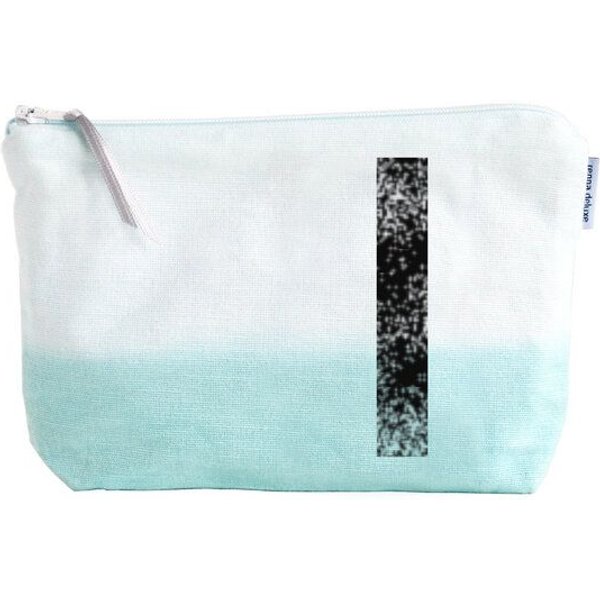 renna deluxe Kulturtasche und Schminktasche mit Monogramm MINT