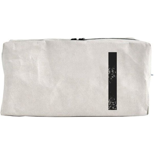 renna deluxe Kulturtasche und Kosmetiktasche mit Monogramm, vegan GRAU