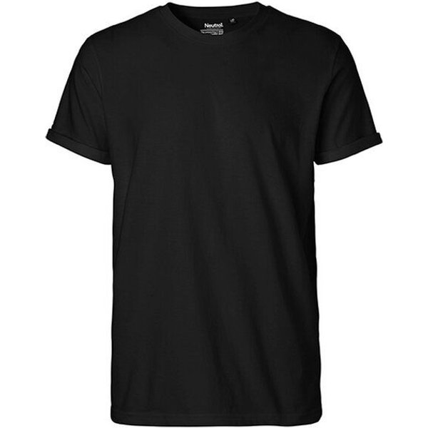 Neutral® Unisex T-Shirt Rollärmel von Neutral Bio Baumwolle Rollsleeve