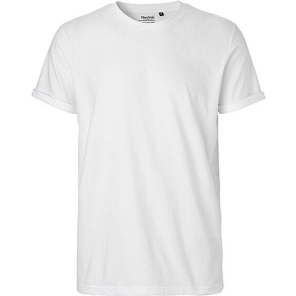 Neutral® Unisex T-Shirt Rollärmel von Neutral Bio Baumwolle Rollsleeve