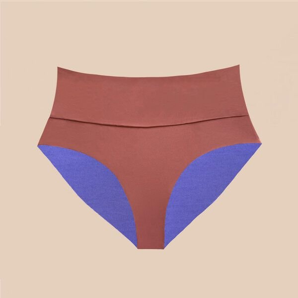 Woodlike Ocean Emee High Waist - wendebar white , rose brown, lila