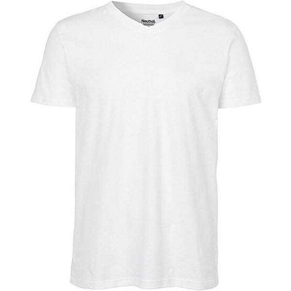 Neutral® Herren Unisex T-Shirt V-Neck von Neutral Bio Baumwolle