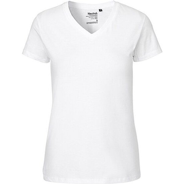 Neutral® Damen T-Shirt von Neutral Bio Baumwolle V-Neck
