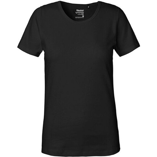 Neutral® Damen T-Shirt von Neutral Bio Baumwolle Round Neck Interlock