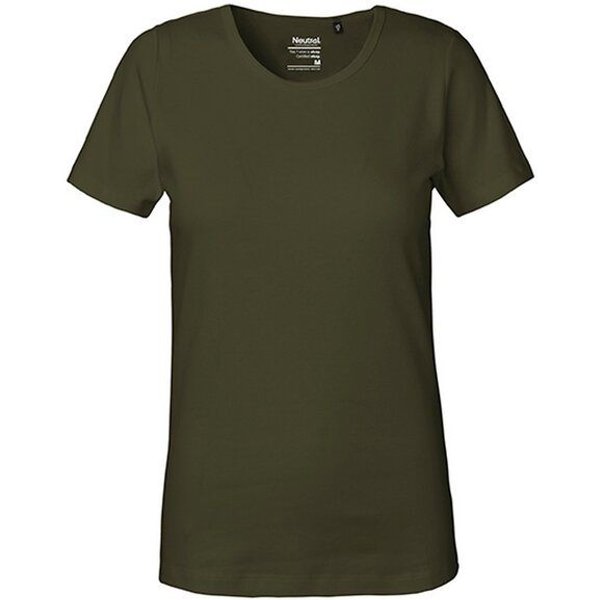 Neutral® Damen T-Shirt von Neutral Bio Baumwolle Round Neck Interlock