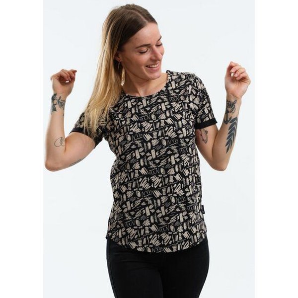 GARY MASH Shirt Ella Scribble aus Biobaumwolle