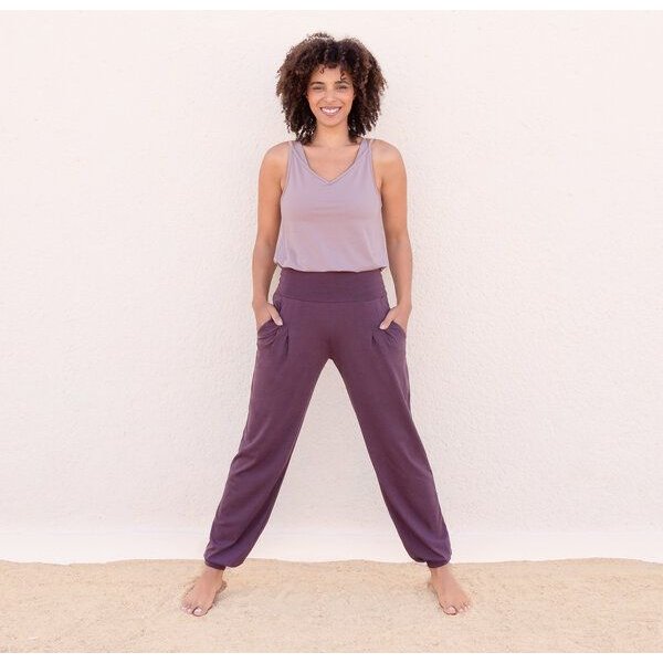 Jaya JOELLE - Damen - Hose für Yoga und Freizeit aus Biobaumwolle