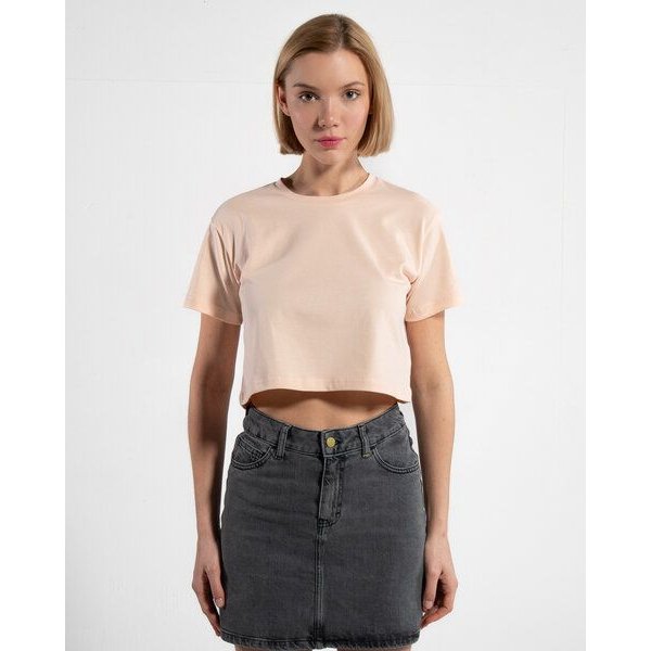 GORG Damen Cropped-T-Shirt aus Bio-Baumwolle