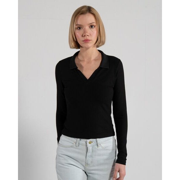 GORG Damen Langarm Bluse aus Bio-Baumwolle & TENCEL Modal