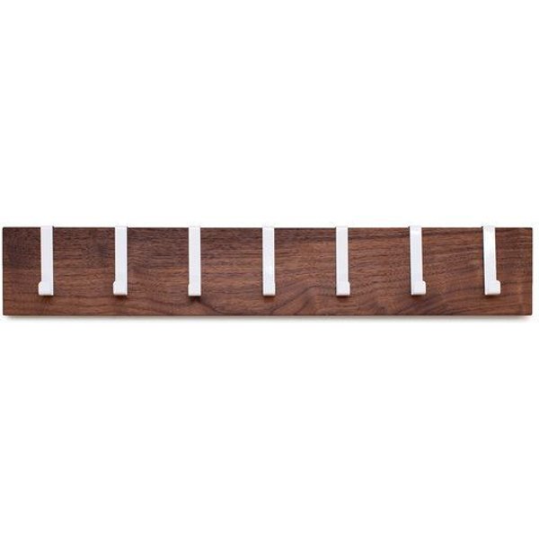 klotzaufklotz Garderobe Nussbaum, 60cm