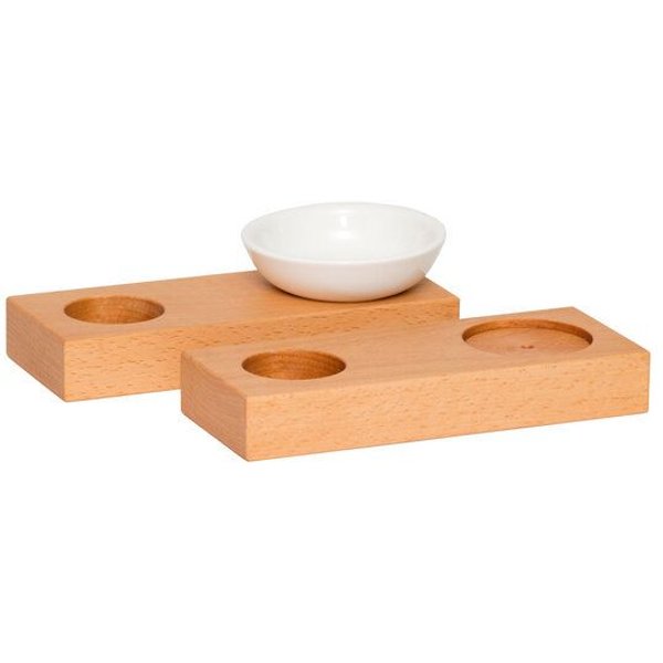 klotzaufklotz Eierbecher in verschiedenen Holzarten