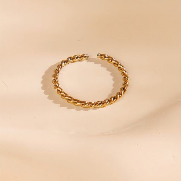 Größenverstellbarer TWIST Ring 1,5mm schmal, Ø 17 - 19 mm von Elektropulli