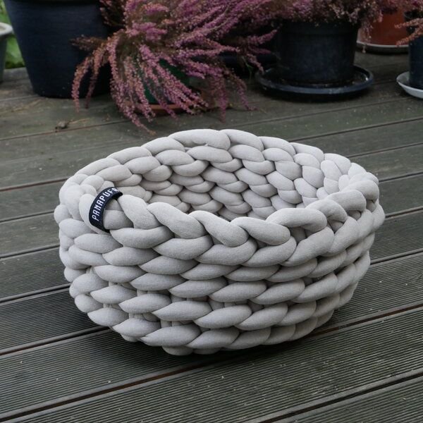 PANAPUFA Luxus-Hundebett aus Big Cotton – handgefertigt