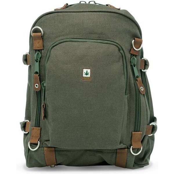 HF-0001 Nachhaltiger Hanf-Rucksack in Größe XL von PURE Concept (Hanf Tagesrucksack XL)