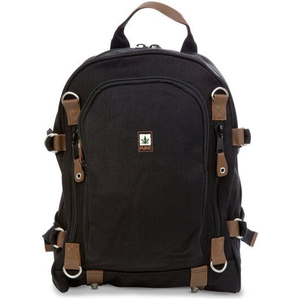HF-0001 Nachhaltiger Hanf-Rucksack in Größe XL von PURE Concept (Hanf Tagesrucksack XL)